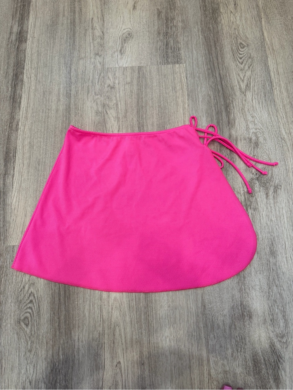 Aerie XS/S Hot Pink Swim Wrap Skirt Bikini Bottom Cover Up